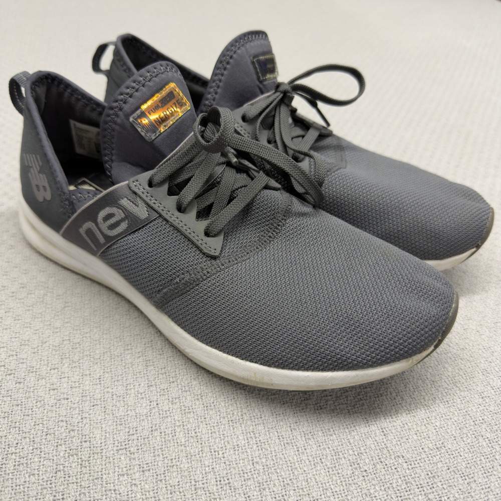 New Balance FuelCore Nergize Grey Mesh Running Shoes WXNRGMC1 Womens 10.5 B
